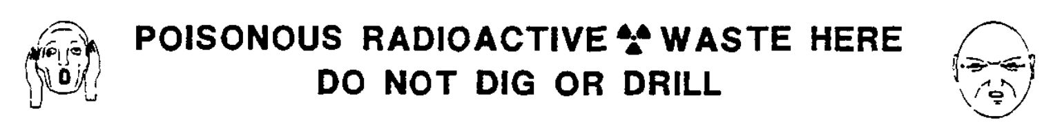 WIPP warning